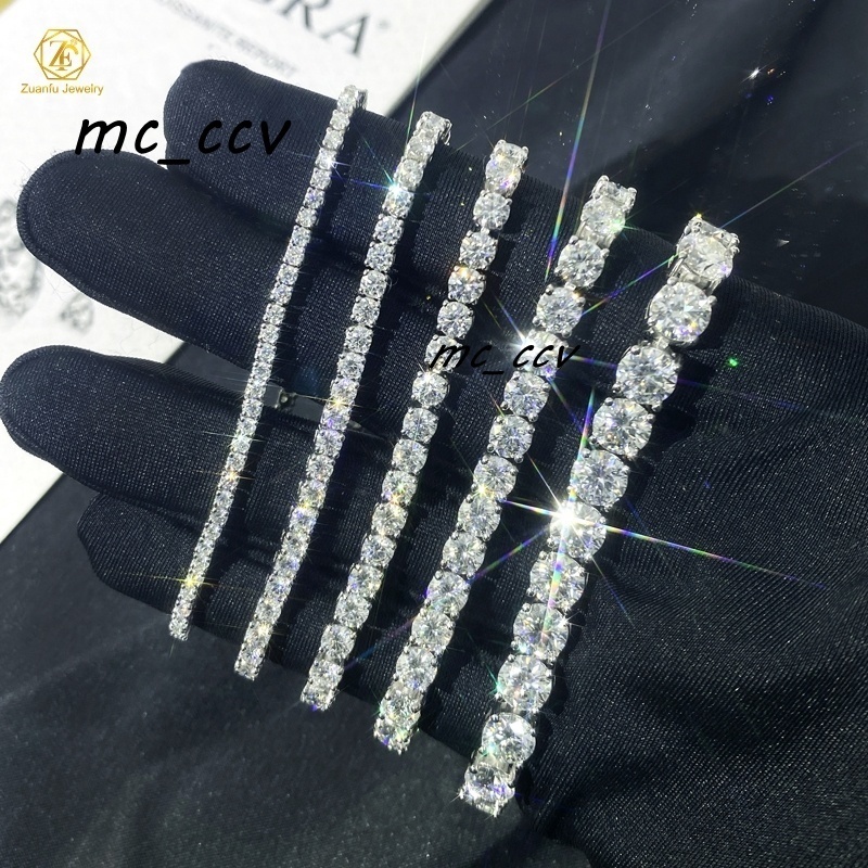14k Tennis Chain Lab Diamond Igi Certified Laboratory Diamond Chain 3mm Lab Grown Diamond Tennis Bracelet Not Moissanite