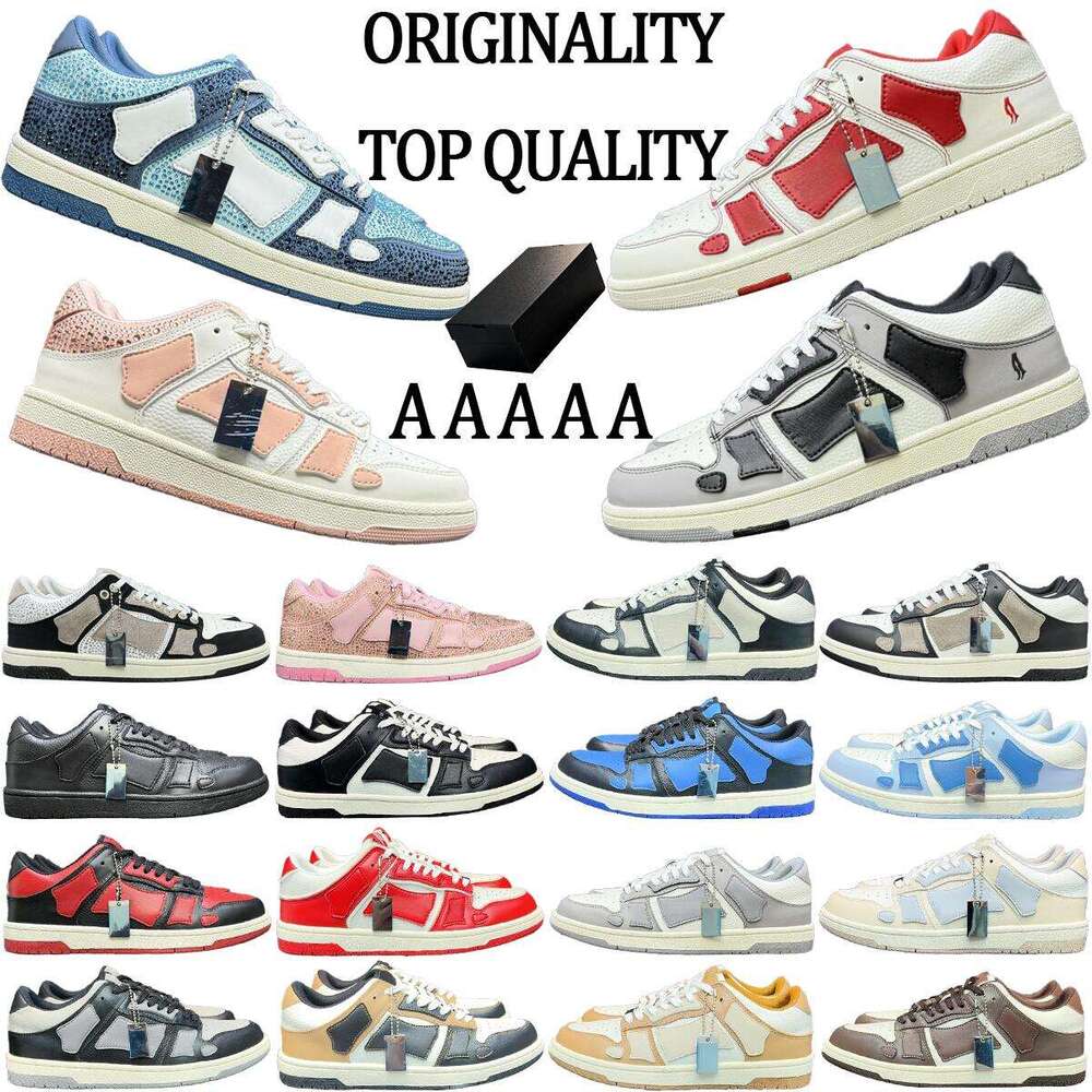 AAAAA Top Qualtiy Am Designer Bone Couple's Style Classic Sneakers Unisex School Outdoor Shoe Suitable For Occasions Pattern Full Of Coolness Versatile Size 35-46