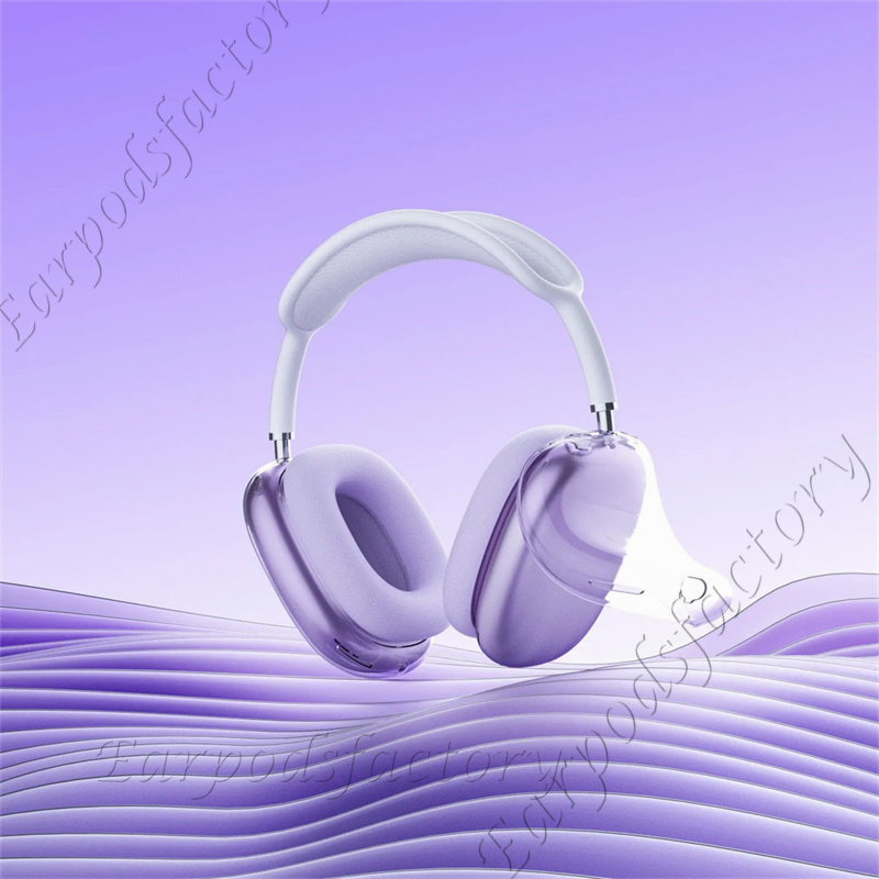 Top MAX ANC Metal Po max po 2 3 4 Headband Headphone Accessoies Tanspaent Solid Silicone Watepoof Potective case fo ai Maxs Headphones Smat Case
