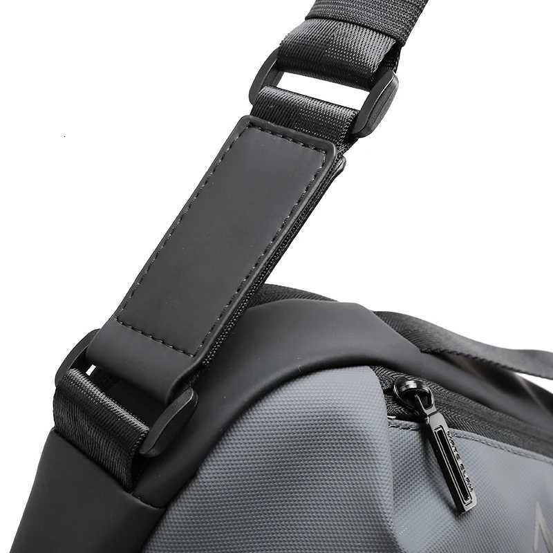 Fashion MOYYI Outdoor Sports Waterproof Crossbody Bag Men Grey Nyl Fi Casual Traveling B Phe Pouch Waist Shoder Side Bag Y251121