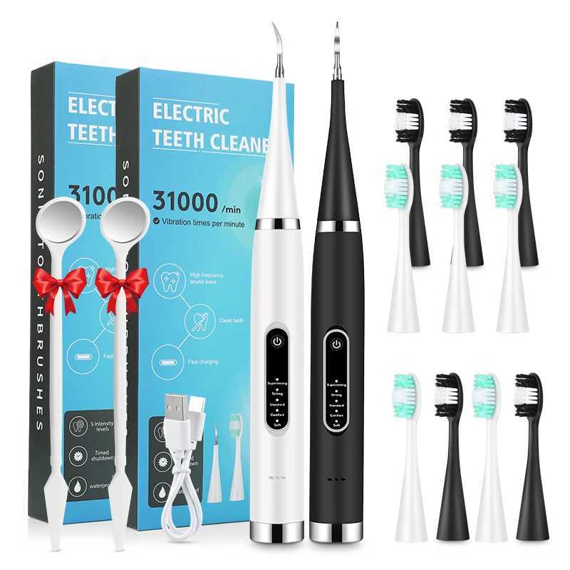Ultrasound Electric Toothbrush Oral Care Removal Of Dental Calculus Household Multi Automatic Toothbrush USB Waterproof C251121
