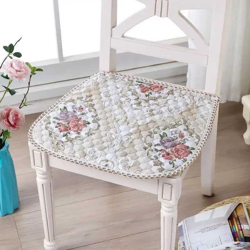 New Horseshoe Shaped Home Seat Cushion Simple Printed Pattern Office Stool Pads Fashionable Universal Dining Chair Cushion C251121