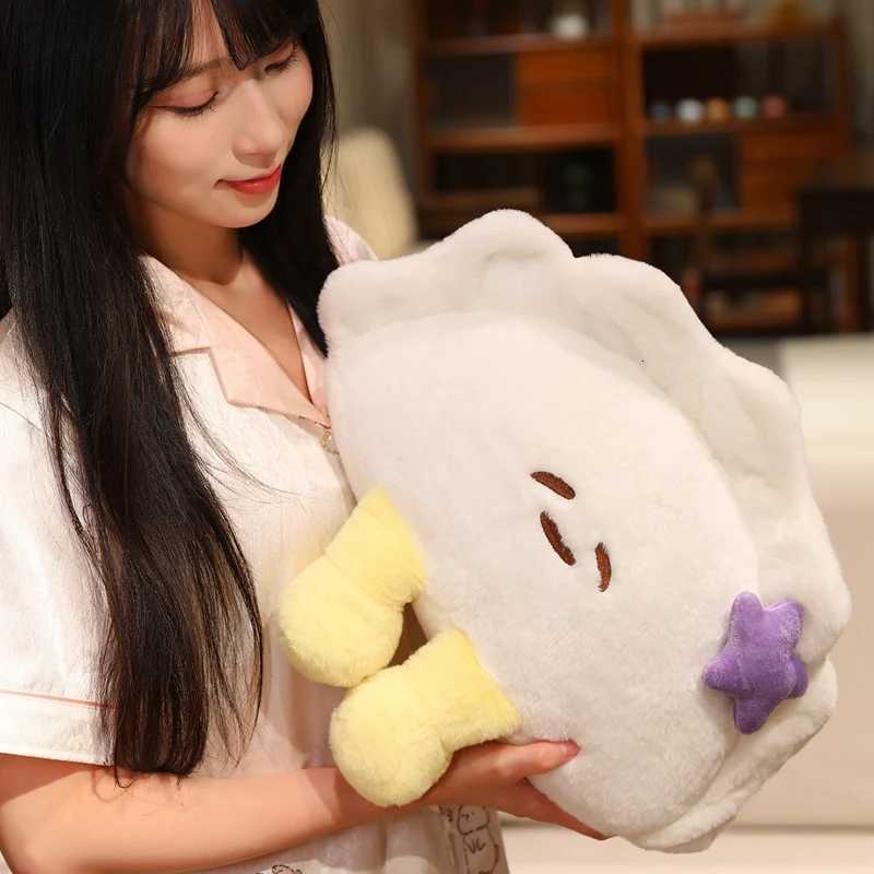 Cute Dumpling Plush Soft Comfortable Home Decor for Bed Sofa Office Non-Slip Bottom Machine Washable Funny Gift Idea C251121