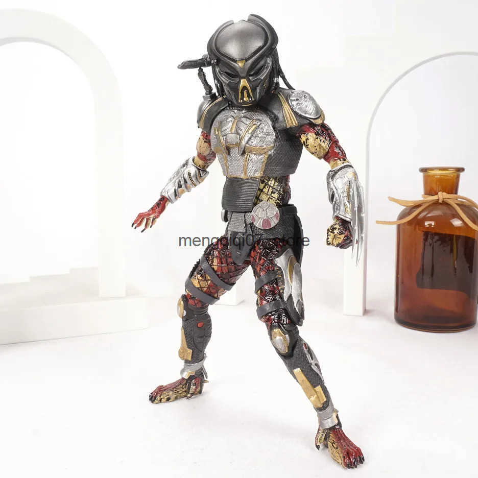 Ultimate Elder Predator Action Figure Model Toys Joint Movable Doll Bookshelf Ornament Creative Present for Kids Q250421
