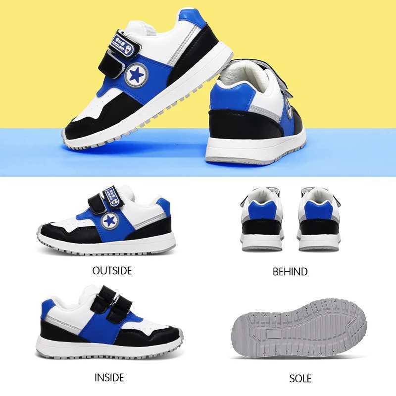 Ortoluckland Girls Children Casual Shoes Kids Orthopedic Sporty Sneakers New Toddler Boys Flat White School Footwear With InsoleW251121