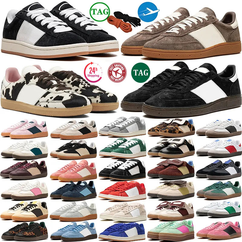 designer shoes men women casual running shoes outdoor flat sneakers leopard suede leather mens trainers Brown Pink Black White Grey Navy Blue Green