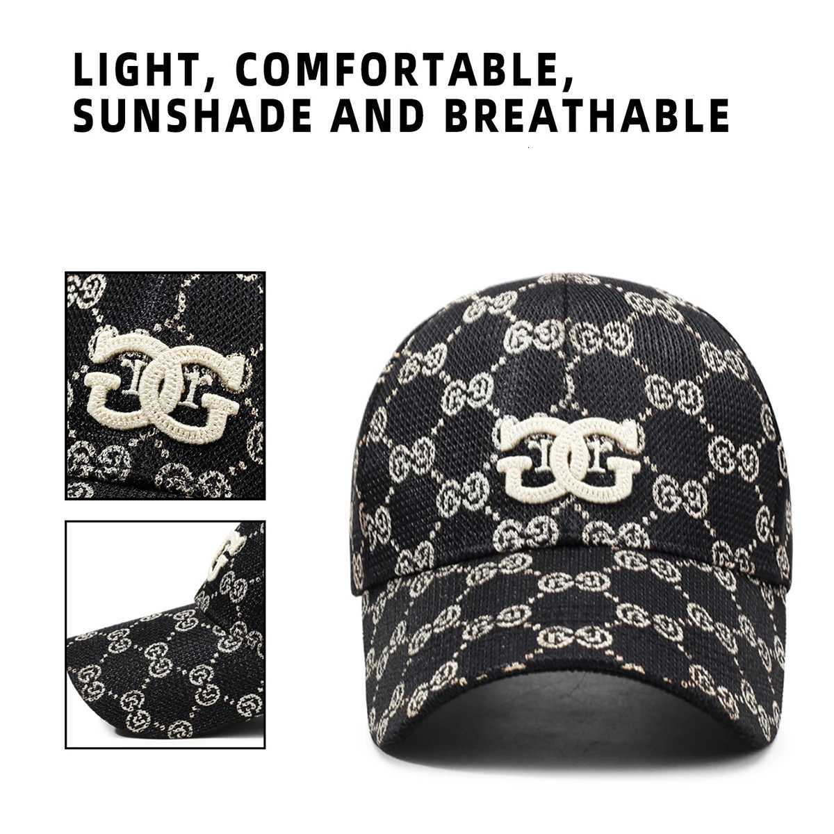 Hat Mens Spring and Summer Breathable and Quick-Drying Cap Outdoor Sunscreen Sun Net Hat Mountaineering Fishing Baseball CapT251121