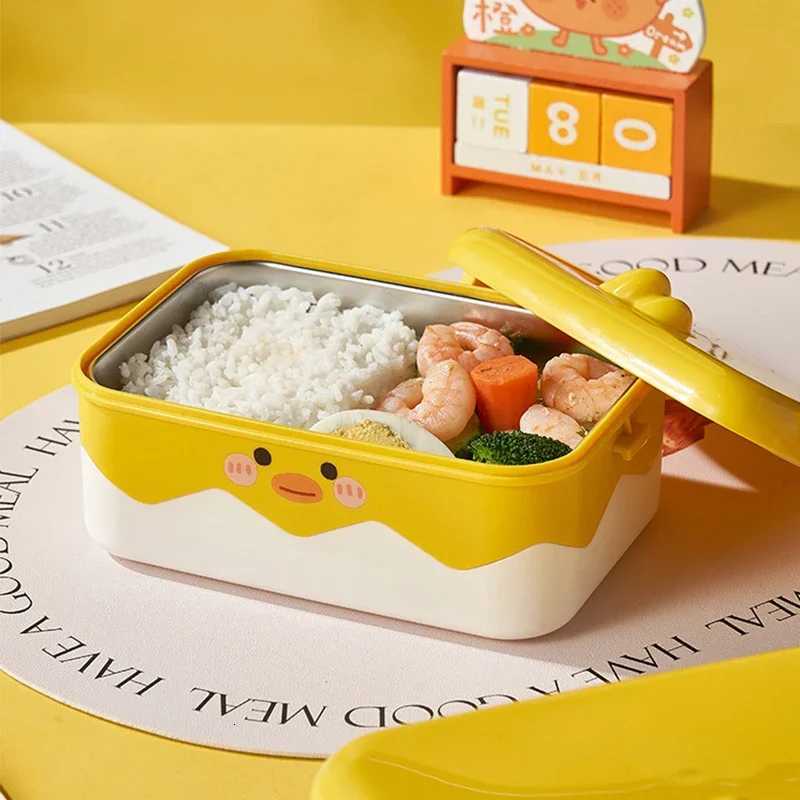 Stainless Steel Bento Box Bpa-free Lunch Box Leak Proof Crack Resistant Lunch Box Containers For Adults Kids School OfficeM251121