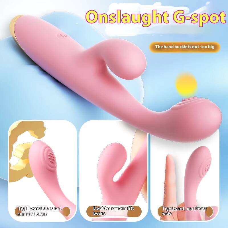 Adult Supplies Wholesale Female Second Wave Rose Vibrator Double Shock Stick Masturbator Sex Toy Stimulation