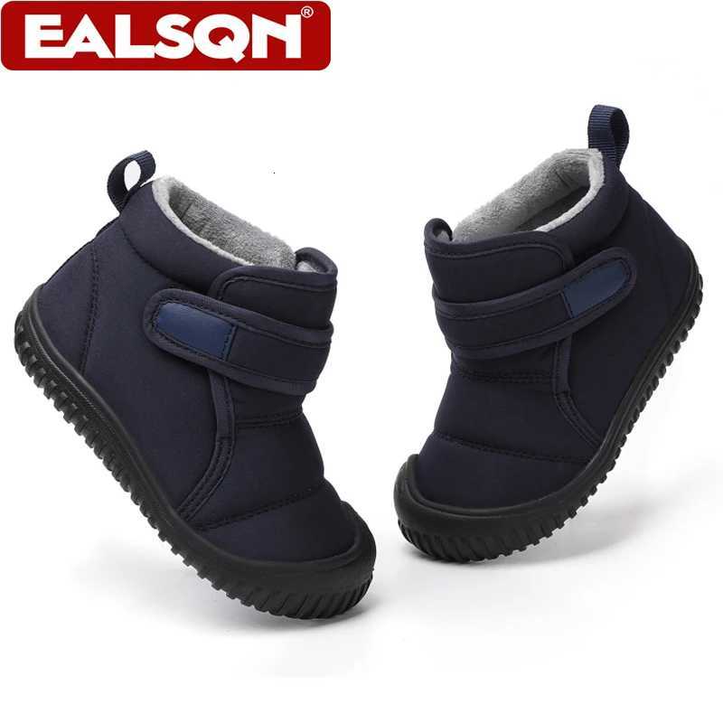 Unisex Kids Winter Outdoor Waterproof Fashion Short Snow Boots Boys and Girls Warm Cotton Comfortable Walking ShoesW251121