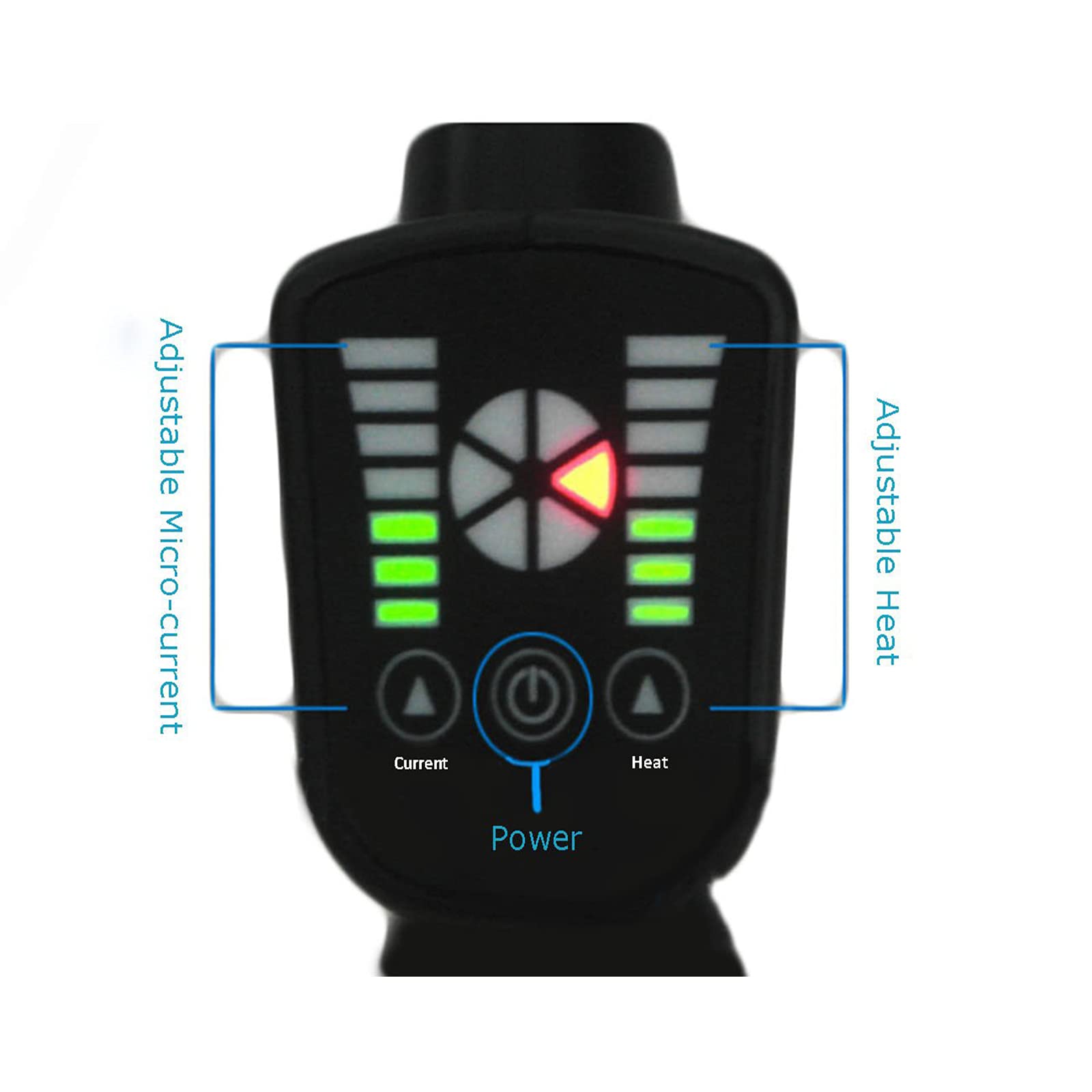 Elitzia Body Shaping Machine,back pain relief Vibrating Brush Massage Hot Wave Warm Beauty Machine ET90