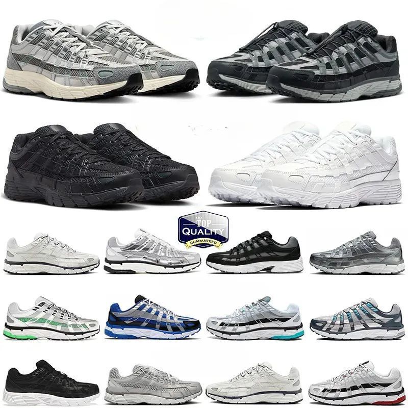 Designer Shoes P6000 trainer P 6000 Men Women Sneakers Metallic Silver Triple Black White Anthracite Smoke Grey Outdoor Sports Trainers Casual shoes Running shoes