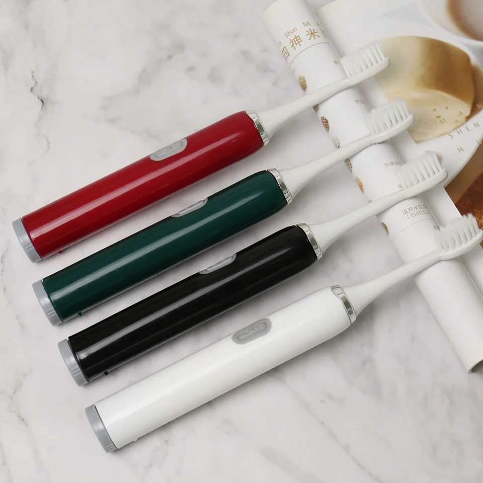 5 brush head electric toothbrush portable battery powered waterproof rating IPX7 oral care C251121