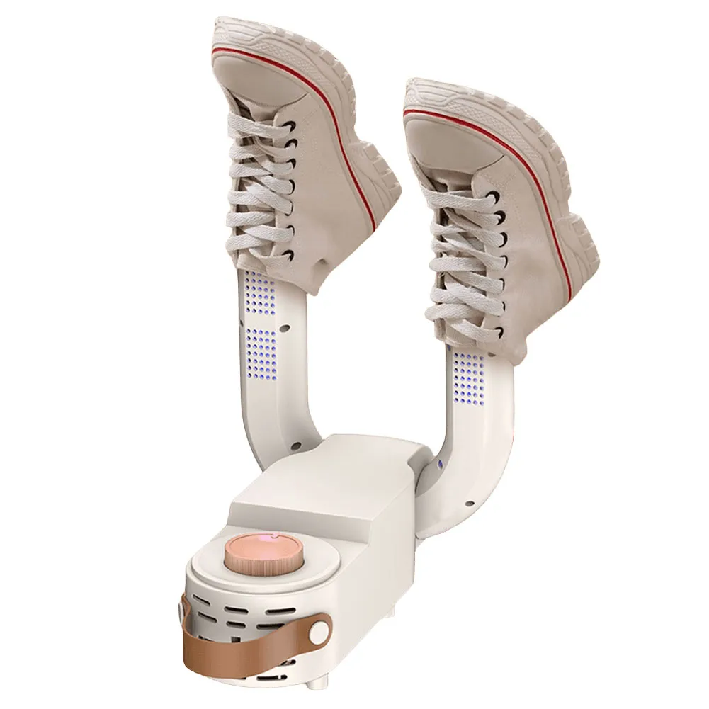 Shoes Smart Drying Dehumidifier Portable Folding Fast Dryer Heater 220V Automatic Shut-Off For Work Sneakers Short Boots Gloves Shoe Deodorizer Dryer