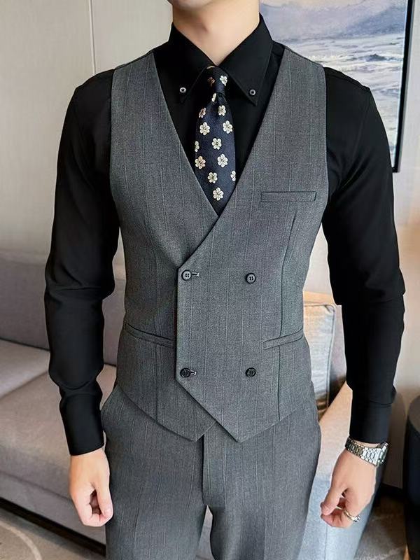 T2418 Premium Western-Style Suit Set for Men, Business Groom and Best Men
