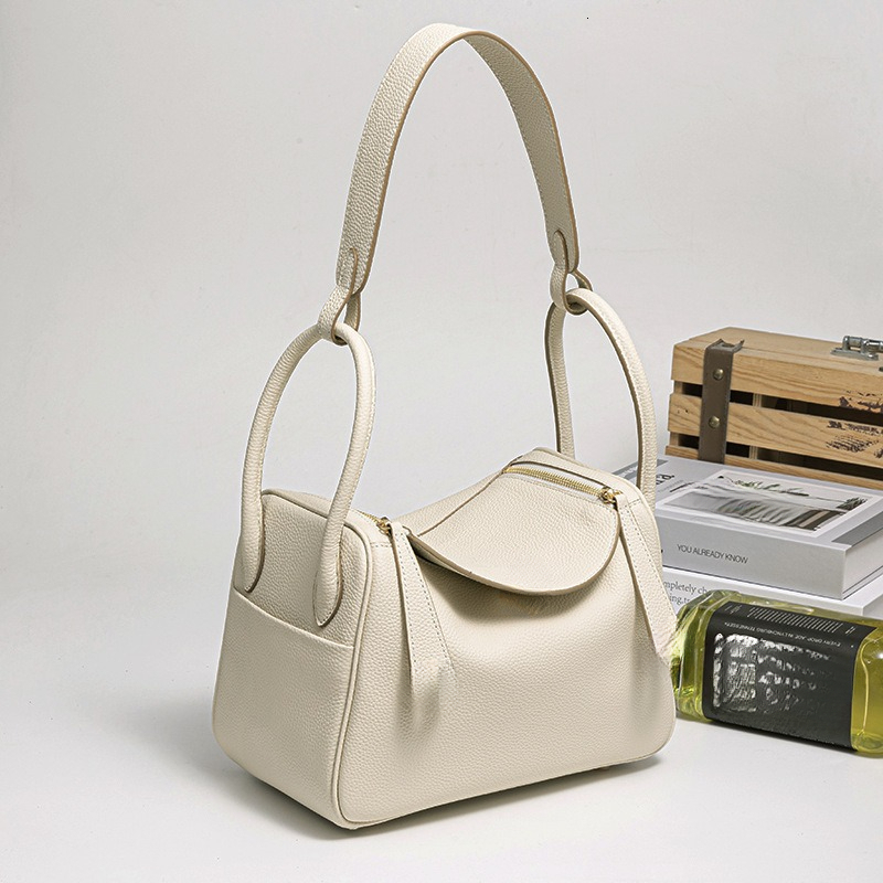 Christmas Gift Luxury Bag Top Leather Women's Exquisite Large Capacity Genuine Leather Business Commuter Fashion Shoulder Bag Designer Bag