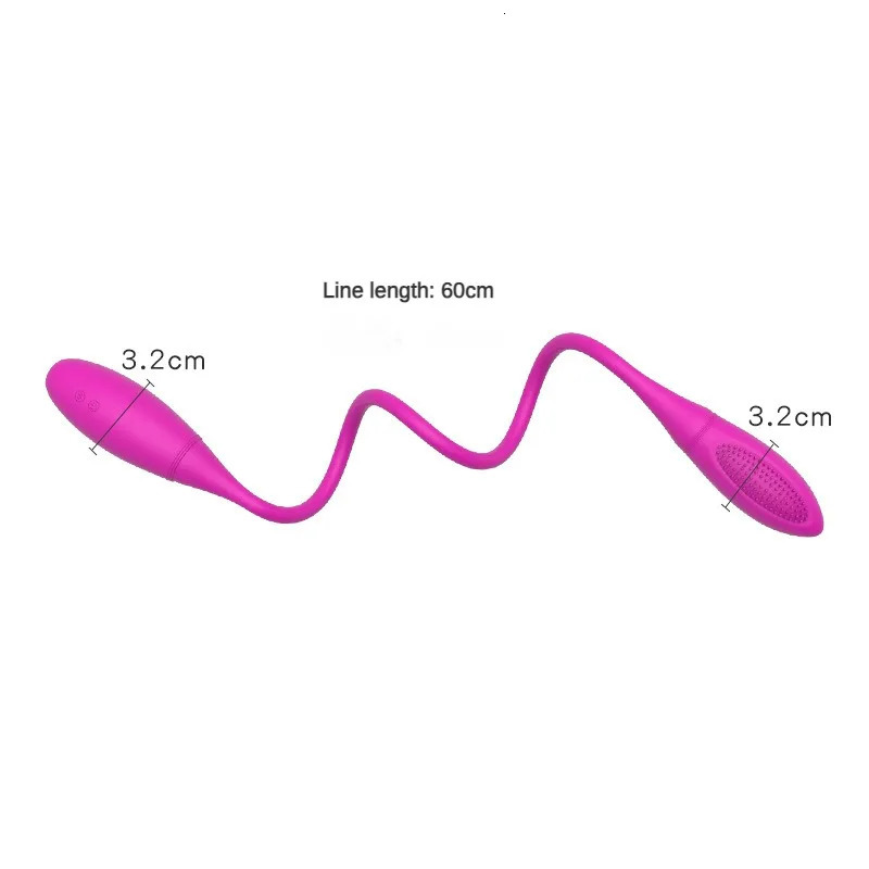 Anal vibrator double dildo sex toy clitoral stimulator buttock plug vibrating egg rechargeable adult masturbator size 18 250421