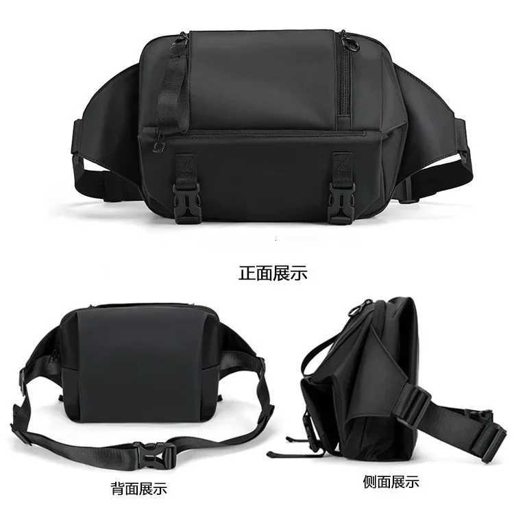 Fashion New Oxford Cloth Waterproof Crossbody Bag for Men Large Capacity Persali Shoder Bag Street Trend Casual Mens Ch Bag Y251121