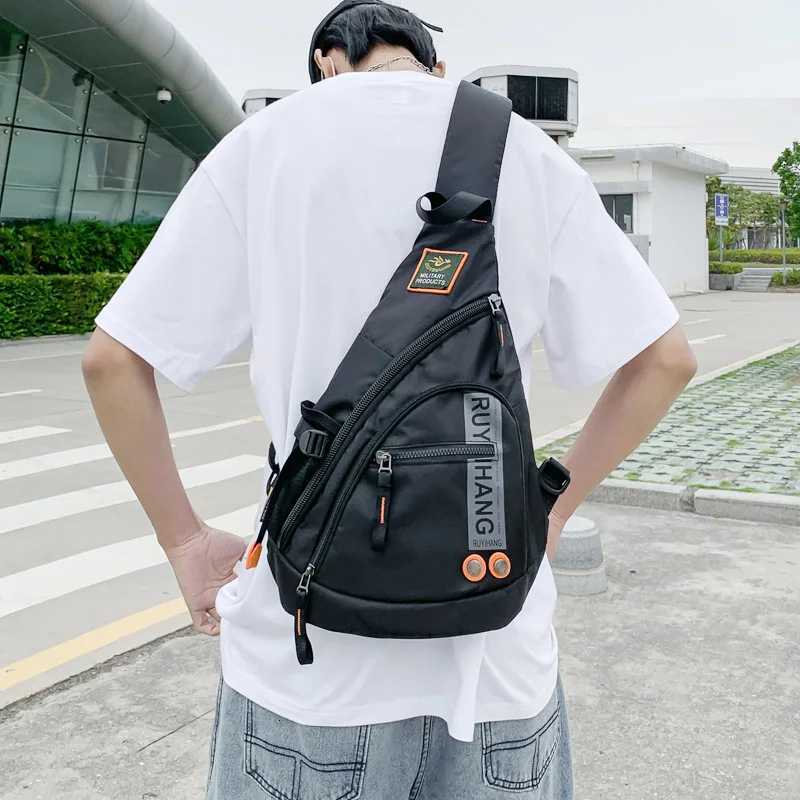 Fashion M Shoder Bags Travel Crossbody Bags Men Military Ch Bag for School Trip Waterproof Nyl Messenger Bag Black Green Y251121