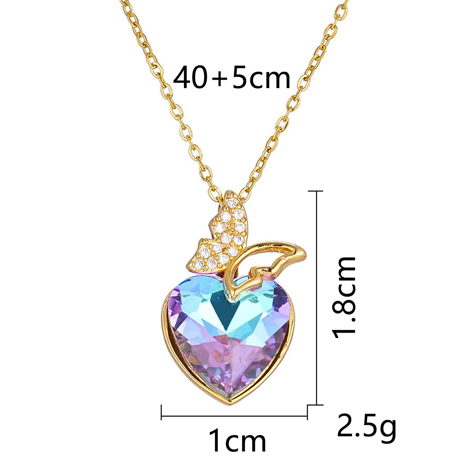 Love necklace for women versatile Bowknot ins clavicle chain moissanite chain designer necklace designer necklace woman diamond luxury jewelry women n - view 8