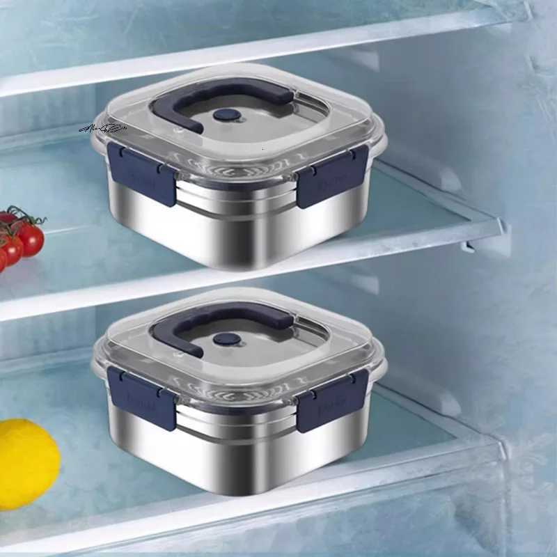 Large Capacity 316 Stainless Steel Lunch Box Sealed Anti-Drip Salad Fruit Food Container for Camping And PicnicsM251121