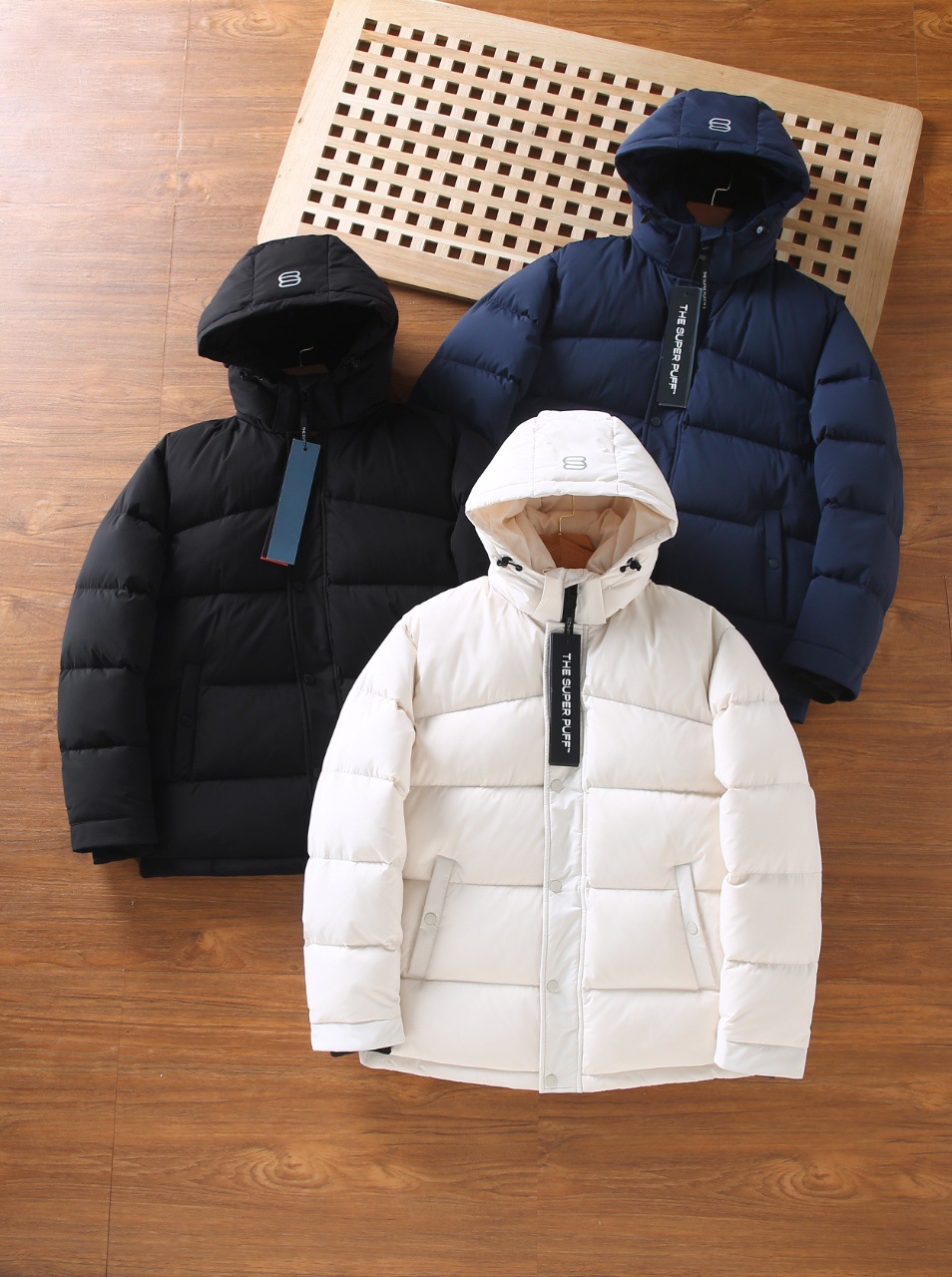 Arizia White Goose Down Unisex Hooded Jacket SUPER PUFF Extreme Cold Thickened Warmth Premium Winter Coat for Men and Women