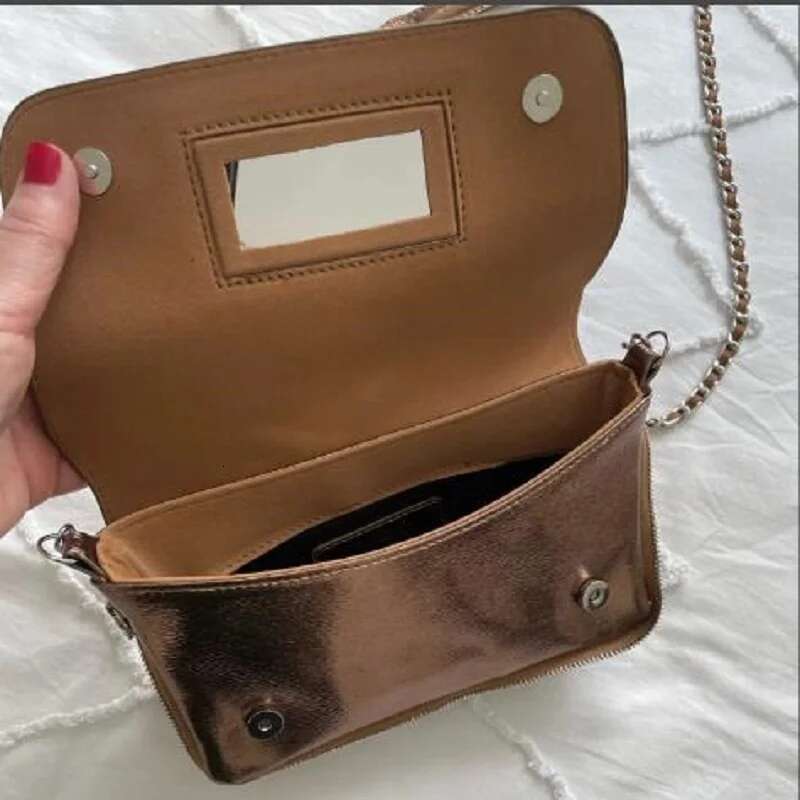Fashion Shoulder Flap Woman Crossbody Pu Leather Design Mobile Phone Female Messenger Bag Sac A Main