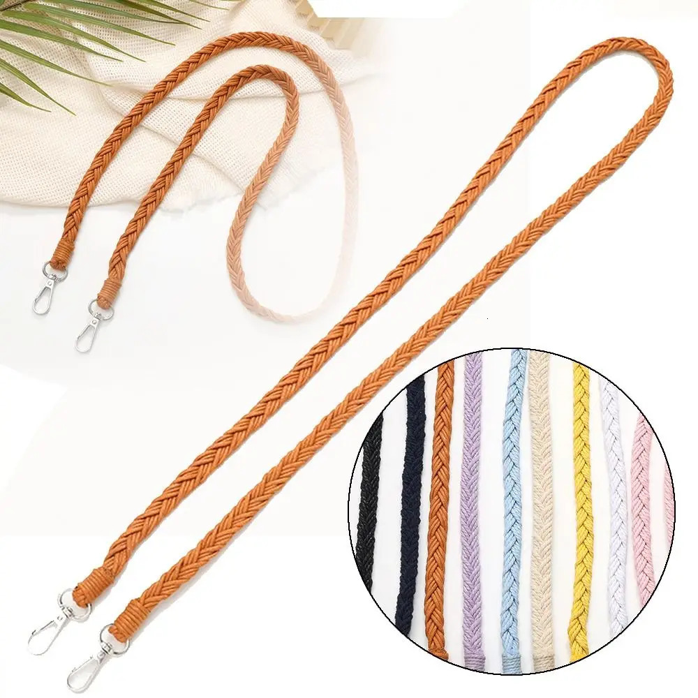 Versatile Handwoven Braided Bag Strap Replacement Detachable Women Crossbody Bag Belts Shoulder Bag Belts 251113