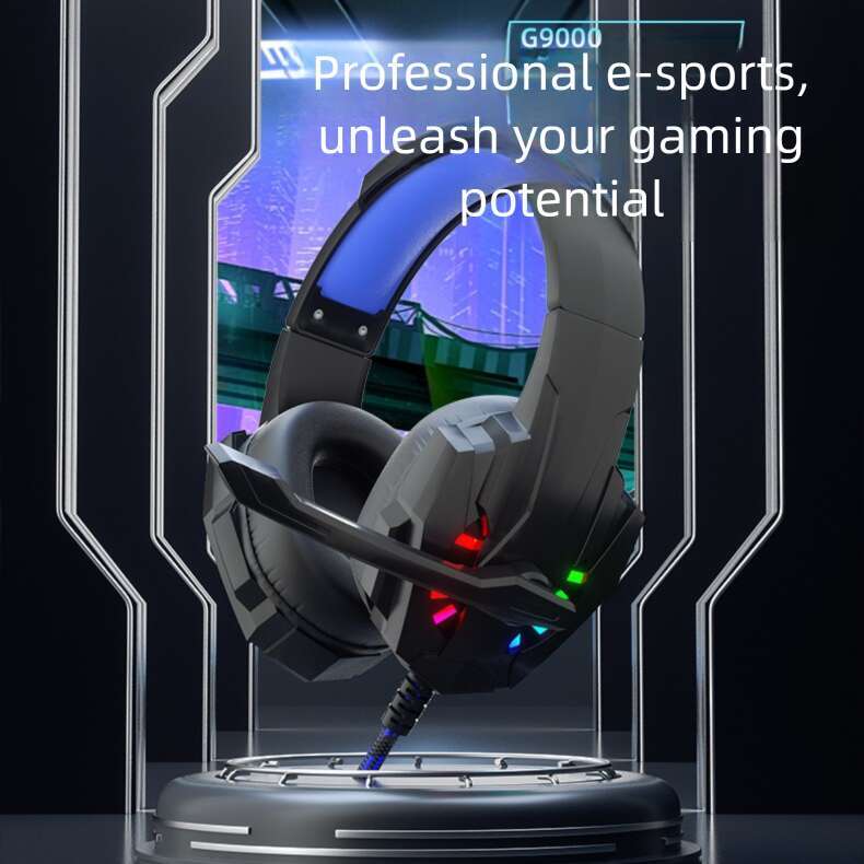 Well-known brands, niche designers, cross-border hot-selling G Headphones & Earphones games, RGB Light wired headphones