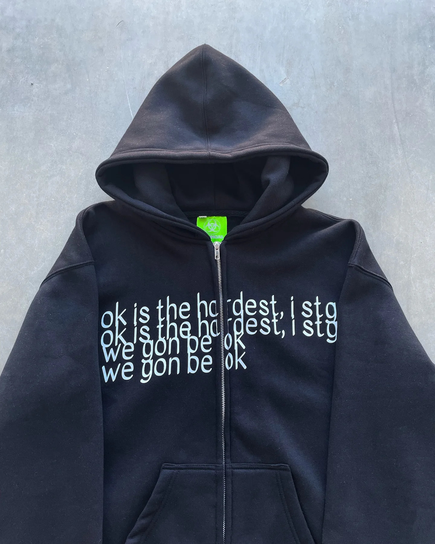 Harajuku Letter Hip Hop Casual Streetwear Sweatshirt Hoodies Women Y2k Clothes Tops Goth Grunge Oversized Hoodie Men Clothing 251120 - view 3