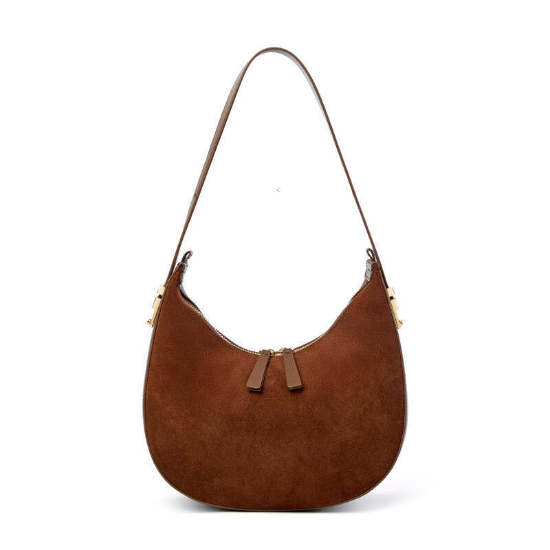 Luxury Bags Designer Minority Crescent Underarm Shoulder Bags High-end New Women's Commuter Large Capacity Leather Simple Hobo Tote