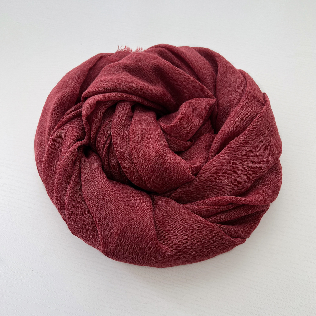 K461 Spring and summer pure color simple long silk scarf versatile scarf women's imitation silk gauze scarf
