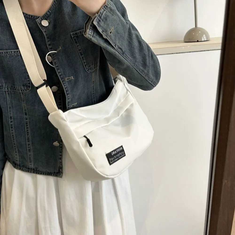 Large Capacity Oxford Shoulder Bag Handbag Korean Style Canvas Dumpling Bag Commute Underarm Bag Sports Crossbody Bag OutdoorT251121