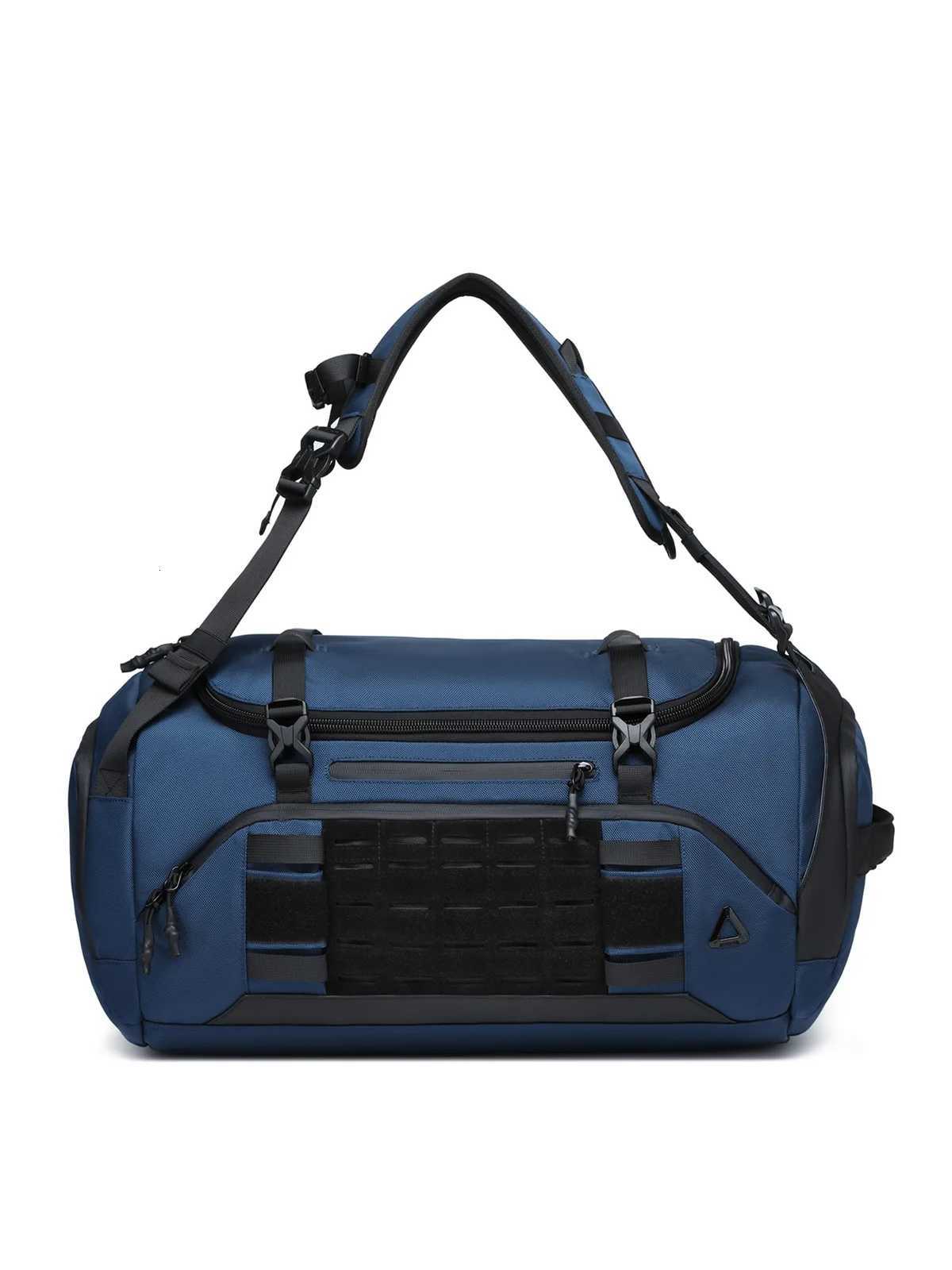 Fashion OZUKO Tote Bag Men Waterproof Outdoor Travel Bag Tactical Techwear Backpack bolsos para hbre Y251121