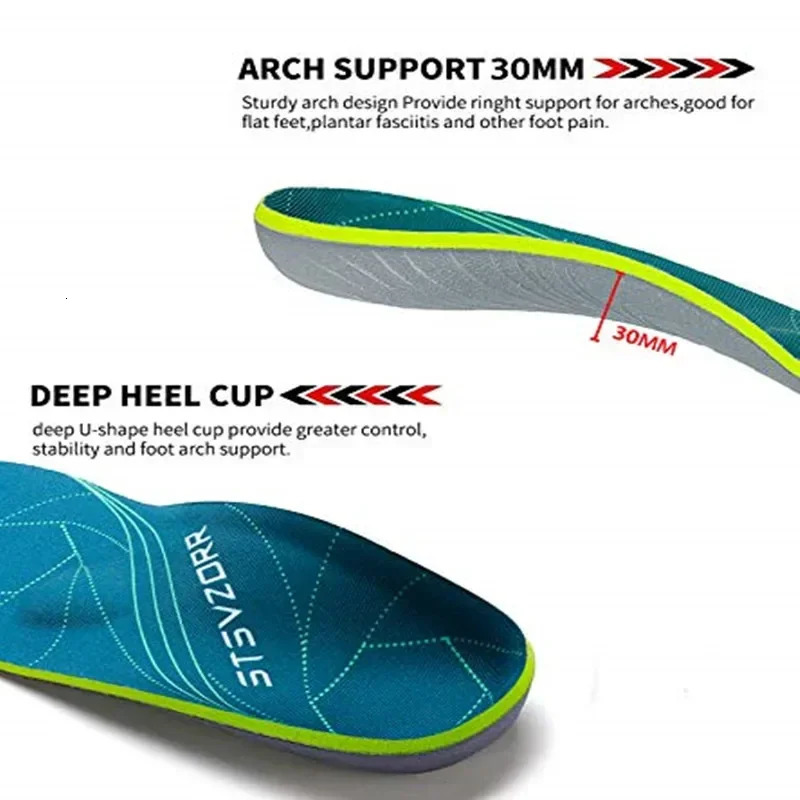 Flat Feet Template Arch Support Orthopedic InsolesMen Women Plantar Fasciitis Heel Pain Ortics Insoles Sneakers Shoe Inserts 251121