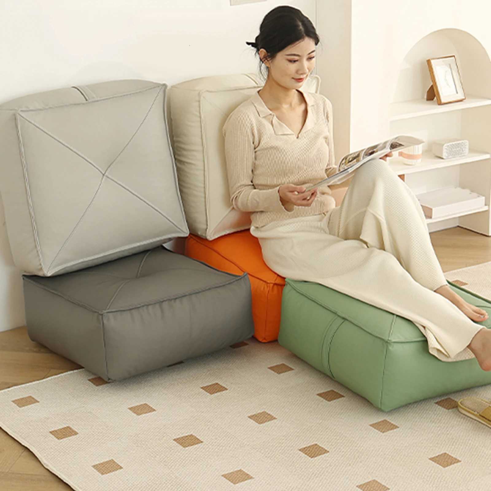 Japanese Style Floor Cushion Futon Thick Meditation Floor Lazy Sofa Cushion Home Sofa Bay Window Decor C251121