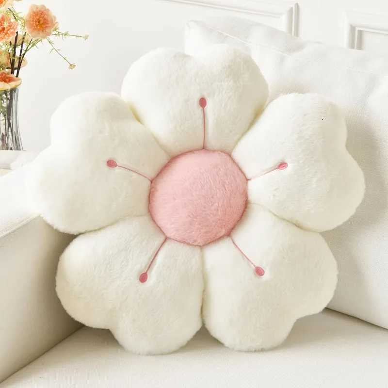 Flower-Shaped Plush Throw - Comfortable and Cute Mattress and Sofa Decor Cushion Chair Cushion floor cushion C251121