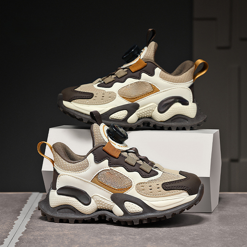 Luminous shoes, sports shoes, comfortable and lightweight running shoes, fashionable and trendy shoes, breathable mesh shoes, casual children's s