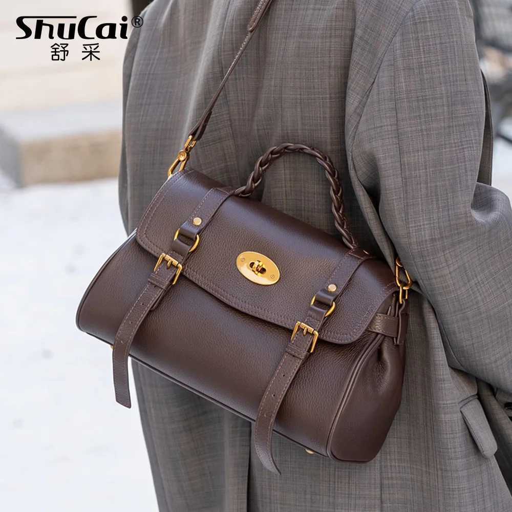 Genuine Grade Cow Leather Wen Large Shoder Crossbody Bag Luxury Designer Brand Ladies Fi Handbag for Wan High Quality Y251121