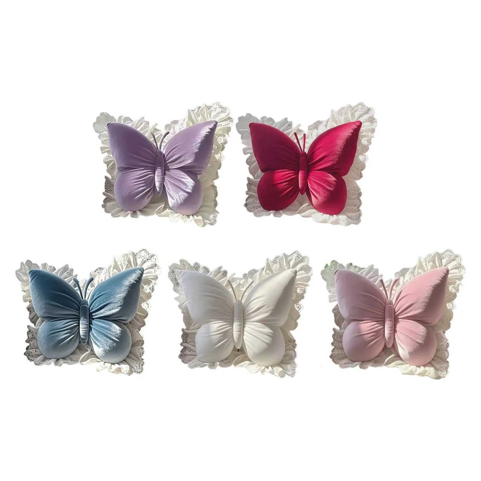 Butterfly Shaped Waist Support Home Decor Crafts Back Cushion Sofa Cushion for Office Sofa Bedroom Auto Seat Farmhouse C251121