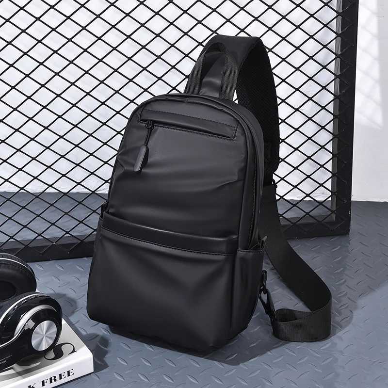 Fashion Men Portable Mtifunctial Daily Crossbody Bag Trendy Street New Messenger Bag Men Sports Large Capacity Diagal Backpack Y251121