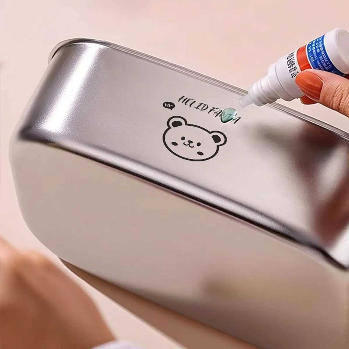 WORTHBUY Portable 304 Stainless Steel Lunch Box With Lid Food Container Microwave Heatable Sealed Bento Box For Kids StudentM251121