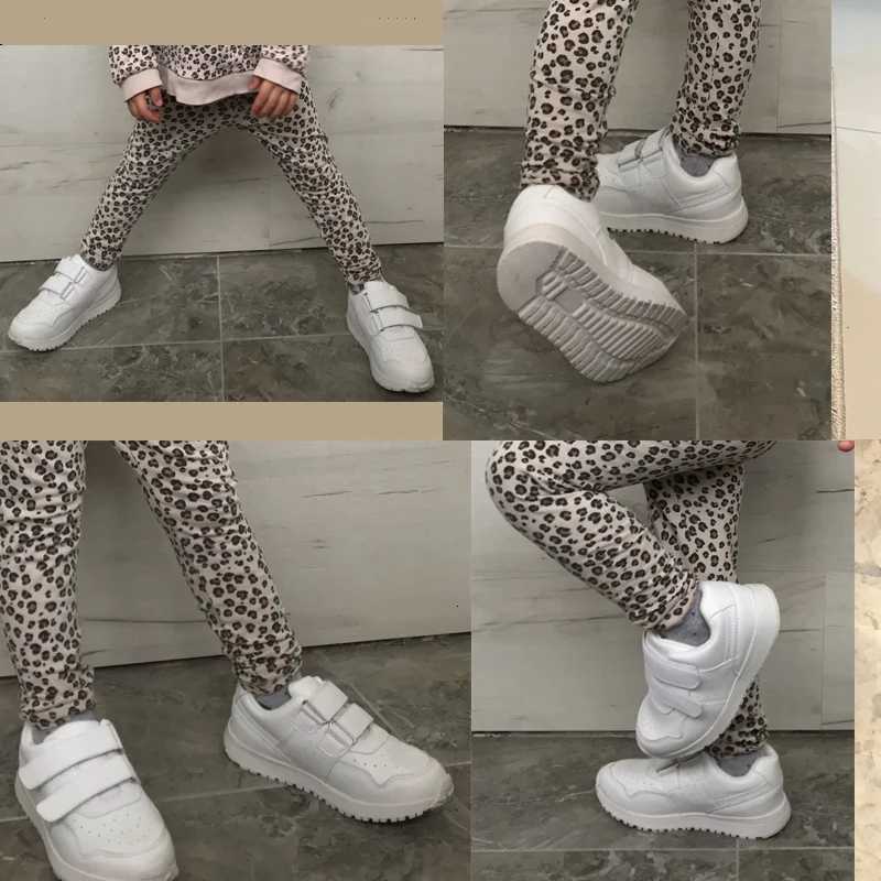 Ortoluckland Girls Children Casual Shoes Kids Orthopedic Sporty Sneakers New Toddler Boys Flat White School Footwear With InsoleW251121