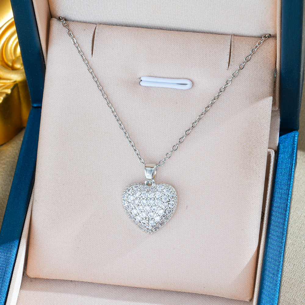 Love Titanium Steel Necklace Women moissanite chain designer necklace designer necklace for woman diamond chain luxury jewelry women mens necklace - view 5
