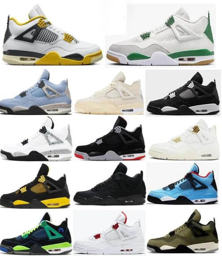 Men Basketball Shoes Bred Sail Oreo Pine Green Vivid Sulfur Thunder Craft Olive Seafoam Black Cat DB Fire Red White Cement Motorsport Sneakers Casual shoes