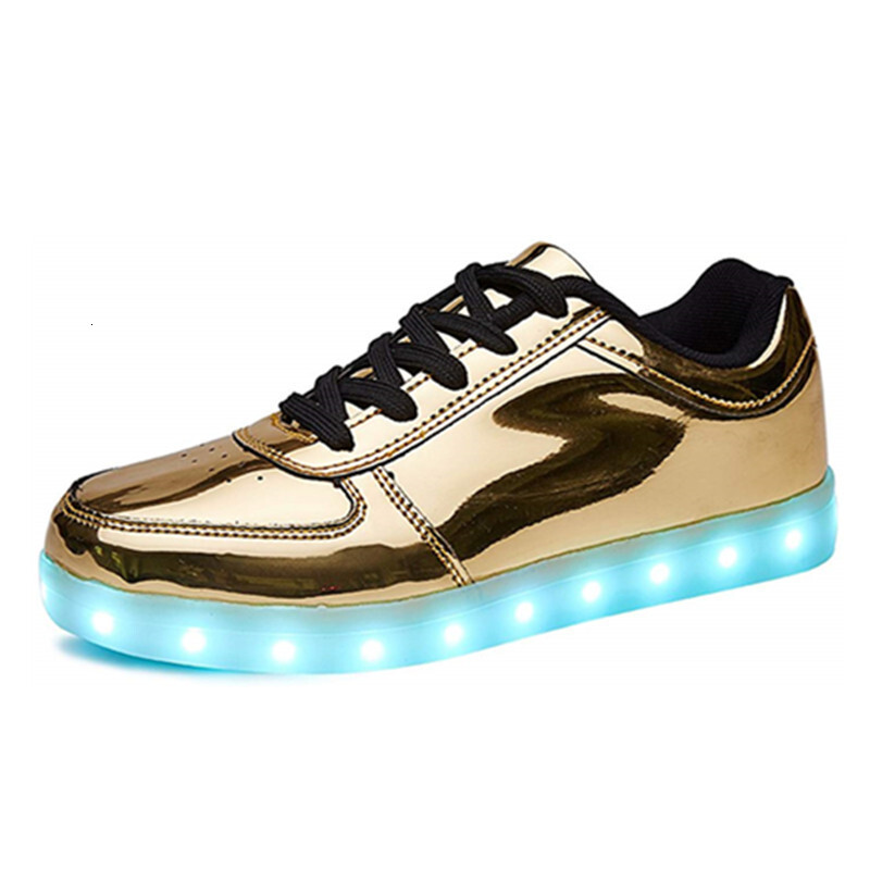 Fashion LED light shoes, student sports shoes, luminous shoes, fluorescent shoes, casual children's shoes
