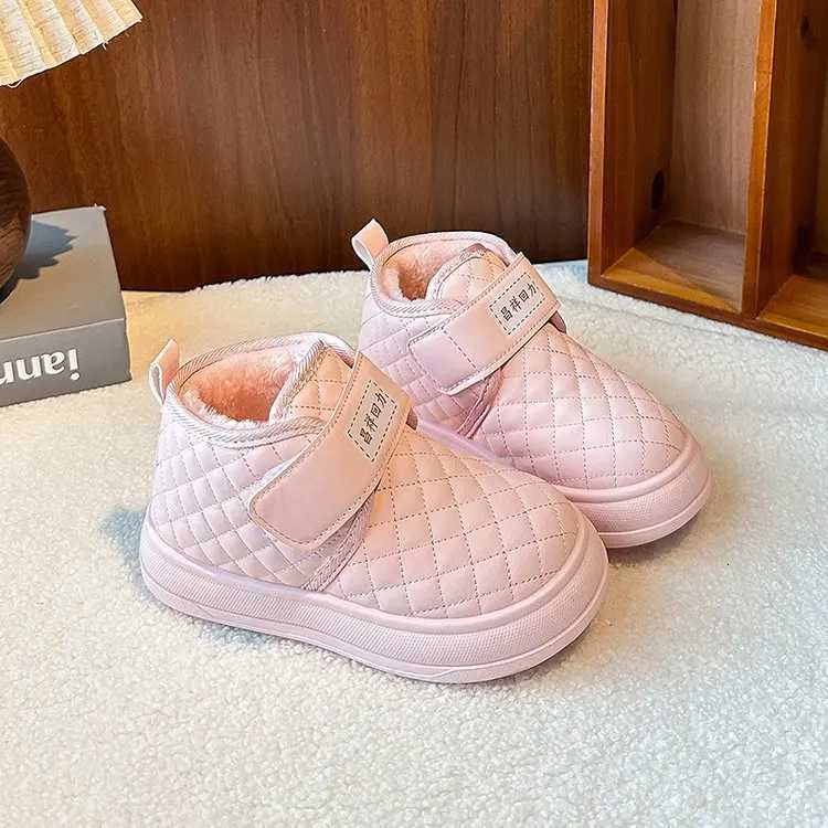 Kids Snow Boots First Walkers for 2025 Spring Soft Sole Kid Sneakers Boys Girls Casual Boots for Little ChildW251121