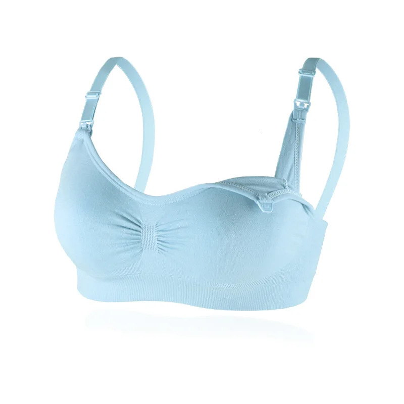 Mother Breastfeeding Bras Maternity Nursing Bra for Feeding Nursing Underwear Clothes for Pregnant Women Wirefree Breathable Bra