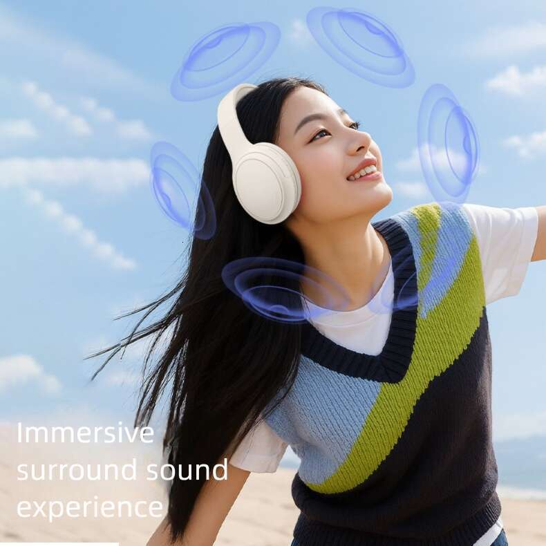 Well-known brand niche designer new over-the-ear Headphones & Earphones ultra-long endurance hifi sound quality macaron wireless Bluetooth headset