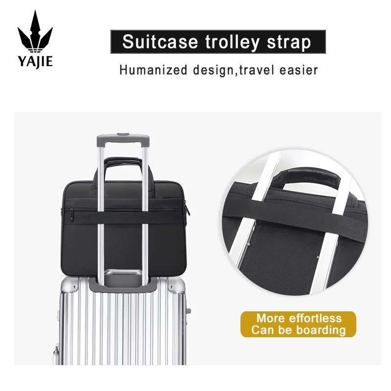 Executive Casual Style Shoulder Pack Ideal Commuters Companion Made from Tough Fabric Holds Up To 15.6-Inch Device Safely